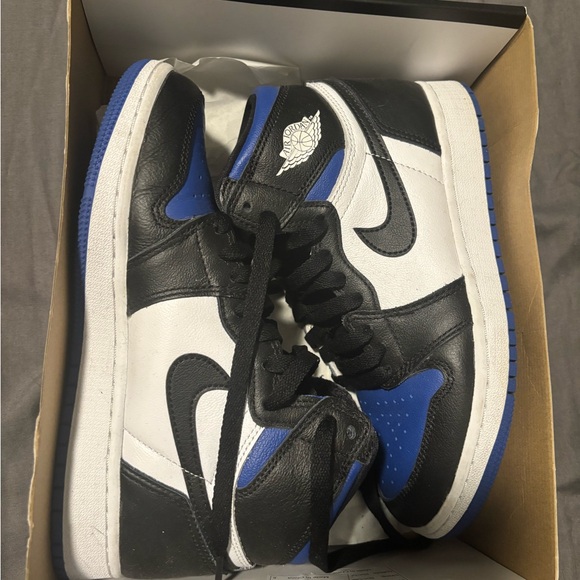 Nike Shoes - Nike Air Jordan 1 Retro High OG Black White Blue